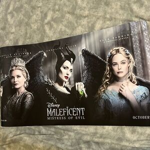 Maleficent 13.5 x 27 Movie Poster mistress of evil